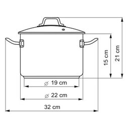 Hrnec Kolimax Professional 22 cm, 5,5 l