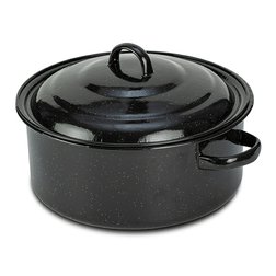 Smaltovaný rendlík NAVA BBQ Guru 28 cm 4,7 l s poklicí