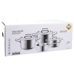 Sada nádobí Orion nerez ANETT 7 dílů