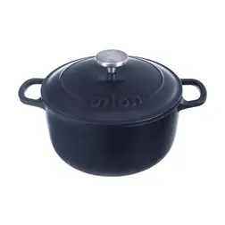 Litinový hrnec se smaltovaným povrchem Orion 5,2 l s poklicí