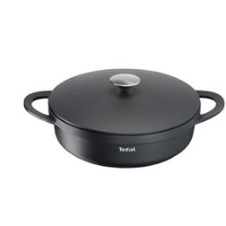 Kastrol nízký Tefal Trattoria 28 cm + Orion olej na pečení slunečnicovo/řepkový 250 ml