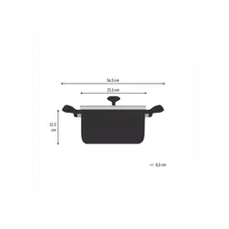 Kastrol s poklicí Tefal Emotion+ 20 cm 2,9 l