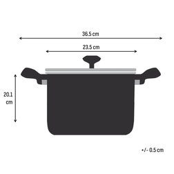Nerezový hrnec na těstoviny Tefal Emotion+ 22 cm 6,4 l s poklicí