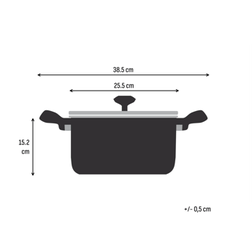 Kastrol s poklicí Tefal Emotion+ 24 cm 5,4 l