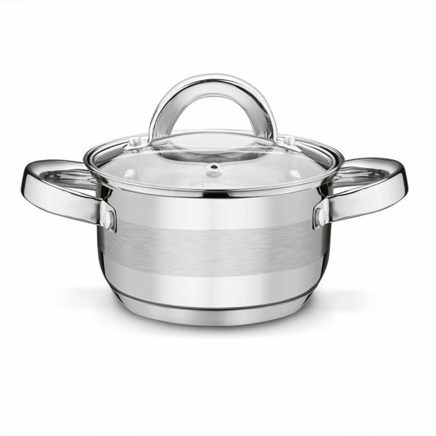 Nerezový hrnec Roger Tadar 14 cm, 1 l