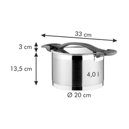 Hrnec Tescoma ULTIMA s poklicí ø 20 cm, 4,0 l
