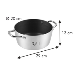 Hrnec Tescoma GrandCHEF ø 20 cm, 3,5 l