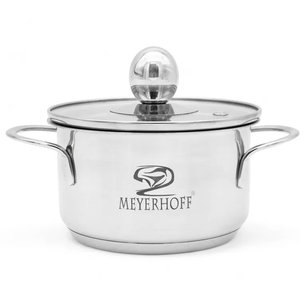 Nerezový hrnec Meyerhoff 0,7 l s poklicí