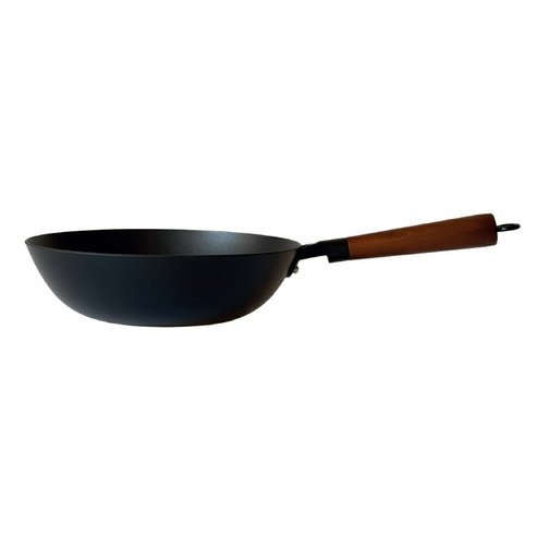 Litinová pánev wok Baf Rustica 28 cm