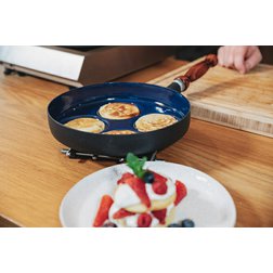 Belis/Sfinx lívanečník modrý smalt 24 cm