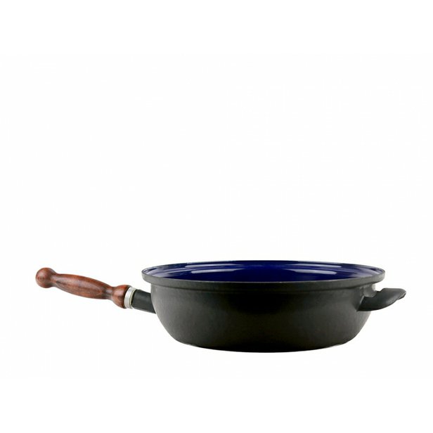 Belis/Sfinx pánev modrý smalt 28 cm hluboká