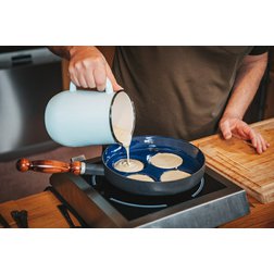 Belis/Sfinx lívanečník modrý smalt 24 cm