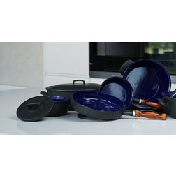 Belis/Sfinx lívanečník modrý smalt 24 cm