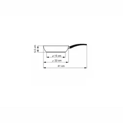 Nerezová pánev Kolimax Comfort 22 cm