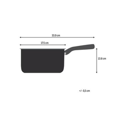 Nerezový rendlík Tefal Emotion+ 1,7 l 16 cm s poklicí