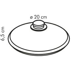 Skleněná poklice Tescoma UNICOVER 20 cm