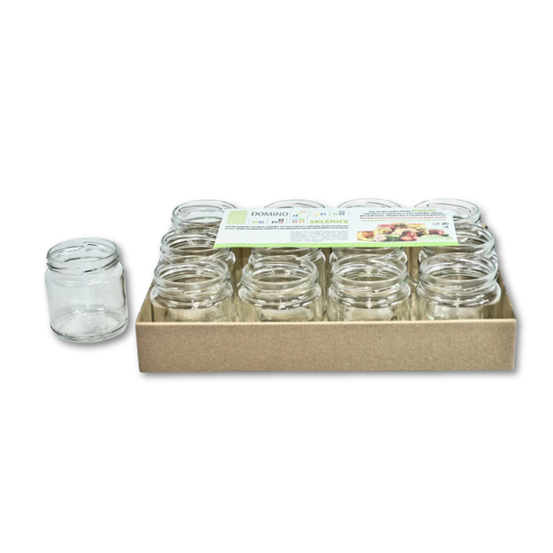 Zavařovací sklenice hladké TO66 210 ml 12 ks