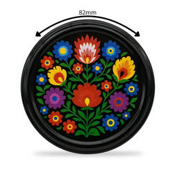 Zavařovací víčko Twist Click 82 mm 10 ks Folklor černý