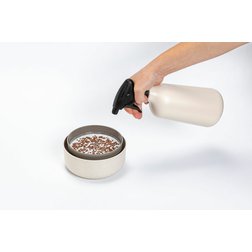 Klíčící miska Plastia Microgreens slonová kost 16x7,7 cm