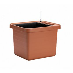 Plastia samozavlažovací truhlík BERBERIS 45x39x35 cm UNO terakota