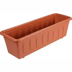 Plastový truhlík Plastkon Garden 60 cm terakota