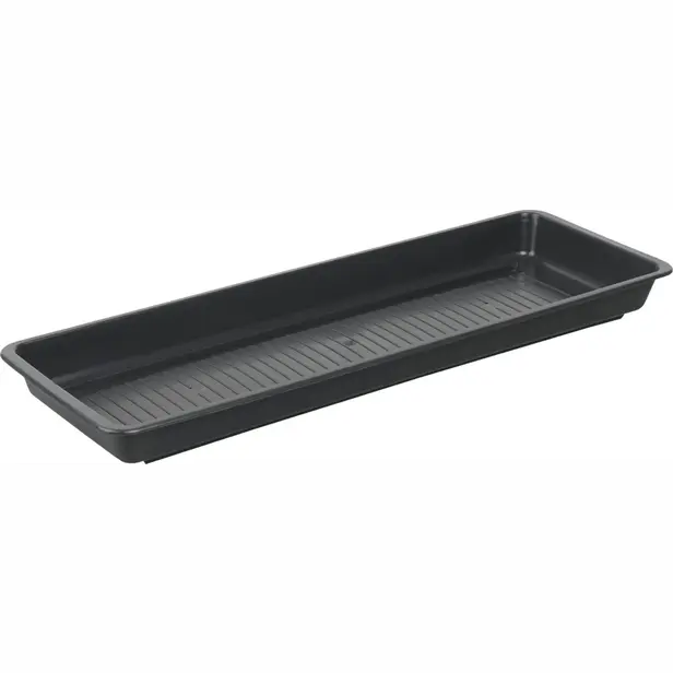 Podmiska pod truhlík Plastkon Garden 40 cm antracit
