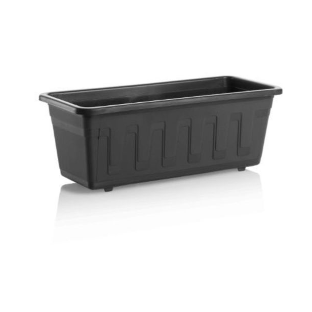 Plastový truhlík Plastkon Garden 40 cm antracit