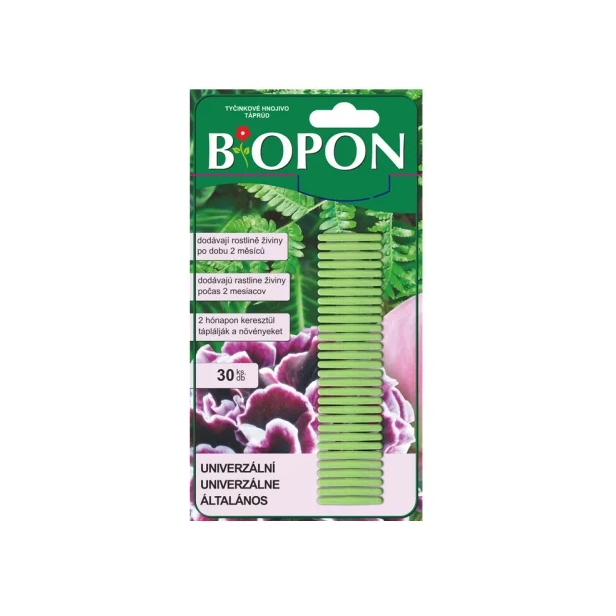 Tyčinkové hnojivo Bopon univerzální 30 ks