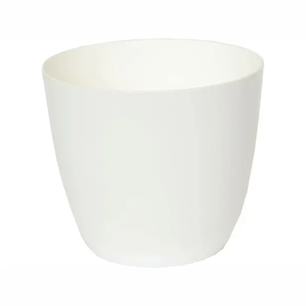 Obal na květináč PATRICIE bílá 15 cm