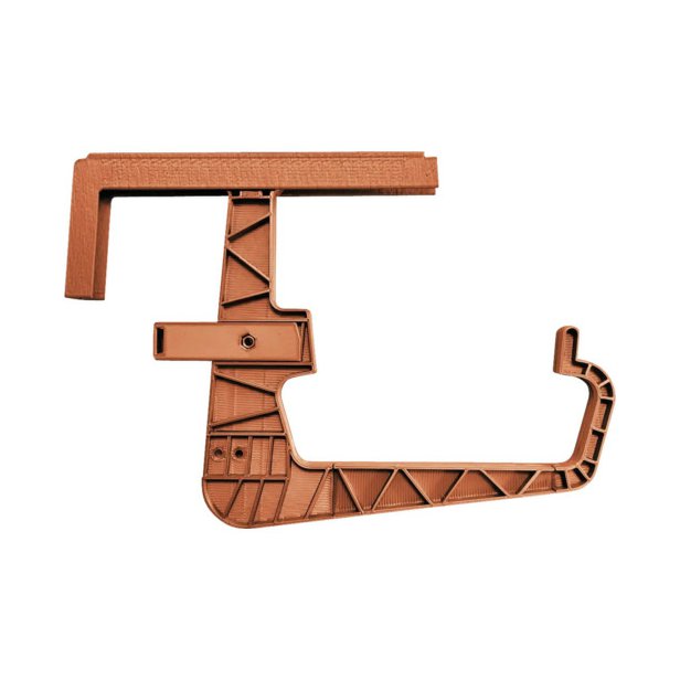 Závěsný držák na truhlíky hranatý 15 cm UNIVERZAL Vista terakota