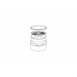 Klíčící miska Plastia Microgreens slonová kost 16x7,7 cm
