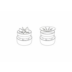Regrow Plastia slonová kost 16x7,7 cm
