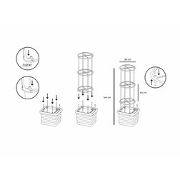 Opora pro pěstování Berberis