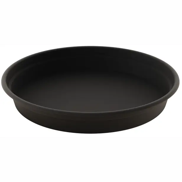 Miska pod květináč Camelie 18 cm antracit