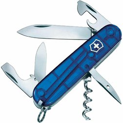 Nůž Victorinox 1.3603.T2 Spartan modrý transparentní