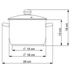 Hrnec kolimax Premimum 18cm 3.0l