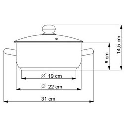 Kastrol kolimax Premimum 22 cm 3.0l